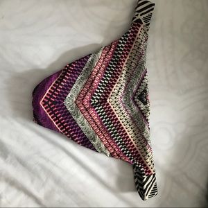 Multicolored Bikini Bottoms. Size M.